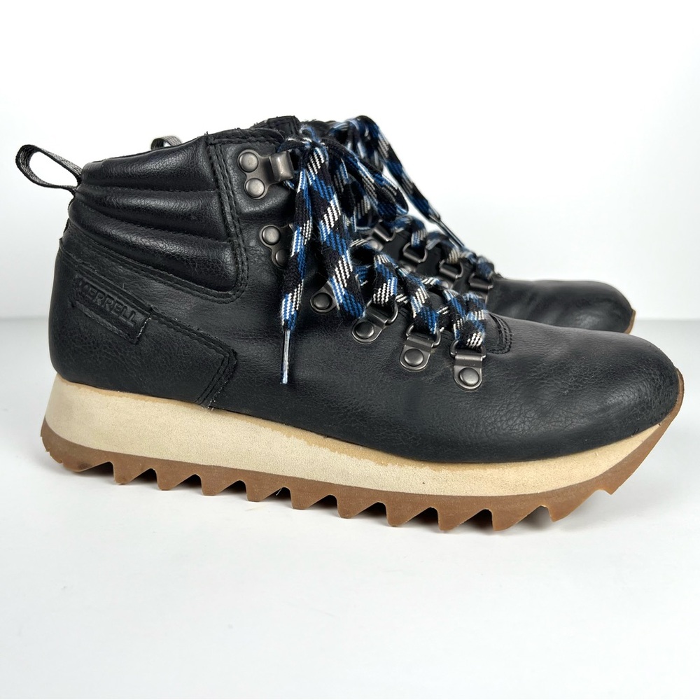 Merrell women’s vegan Alpine Hiker hiking boot / black /sz. 7